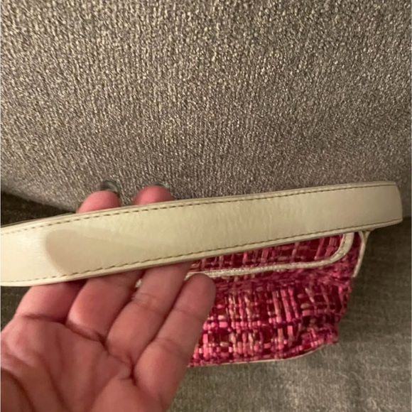 Elliott Lucca Pink and Cream Shoulder Bag - Picture 3 of 7